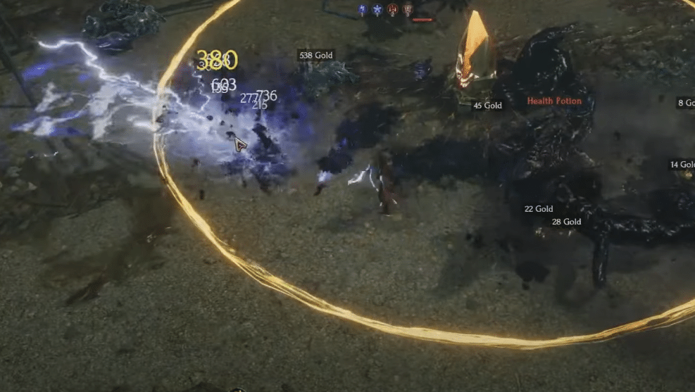 last epoch player leveling in a map