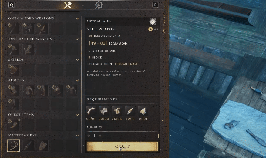 runescape dragonwilds crafting the whip