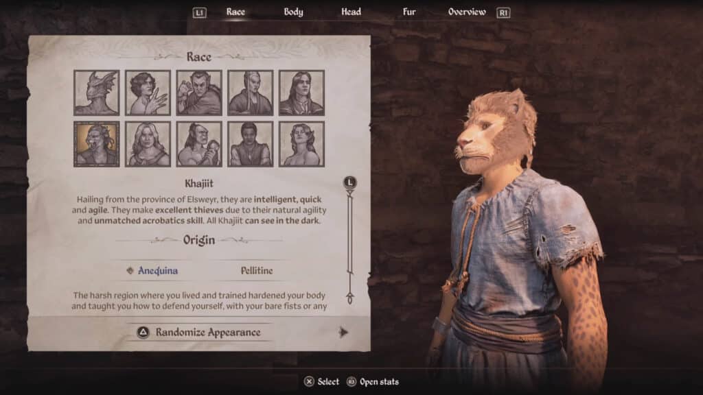 Khajiit | Oblivion Remastered: Character Creation Guide 