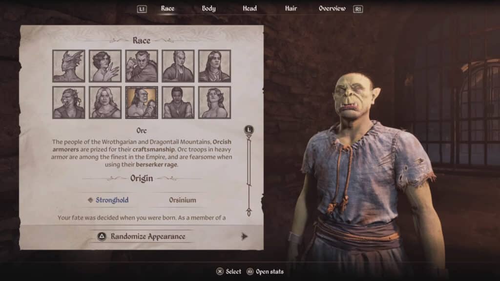 Orc | Oblivion Remastered: Character Creation Guide 