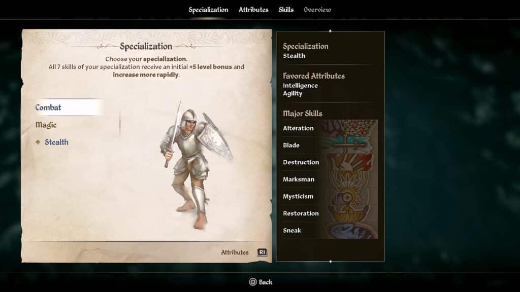 Class Spec | Oblivion Remastered: Character Creation Guide 