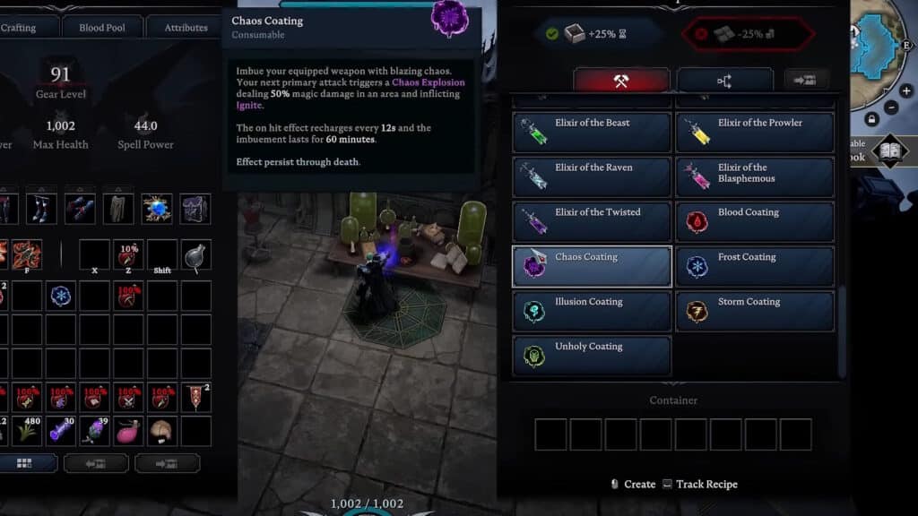 Coating | V Rising 1.1: Invaders of Oakveil