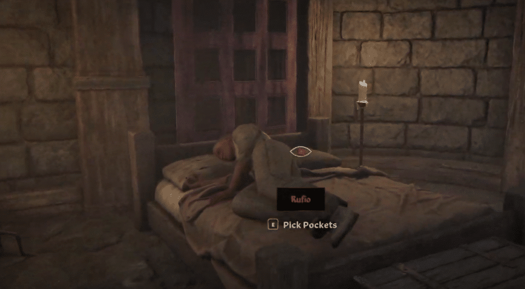 TES 4 oblivion remastered rufio sleeping