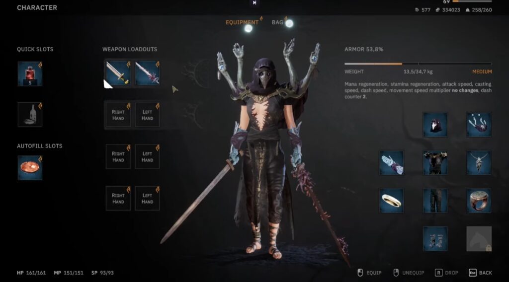 Armor and Stat Recommendations Tainted Grail Fall of Avalon