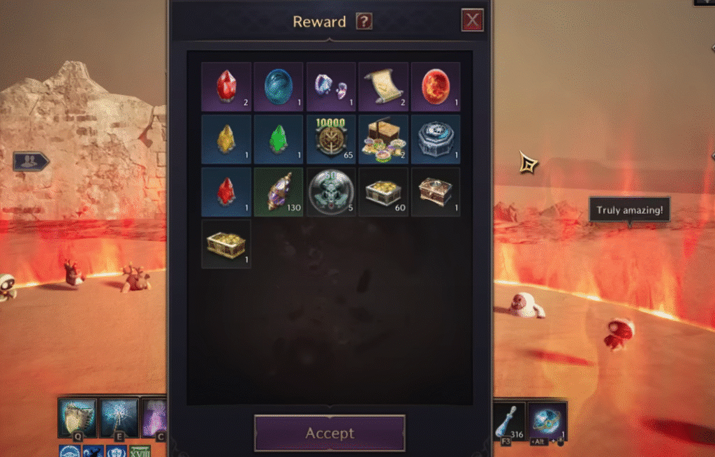 throne & liberty event rewards
