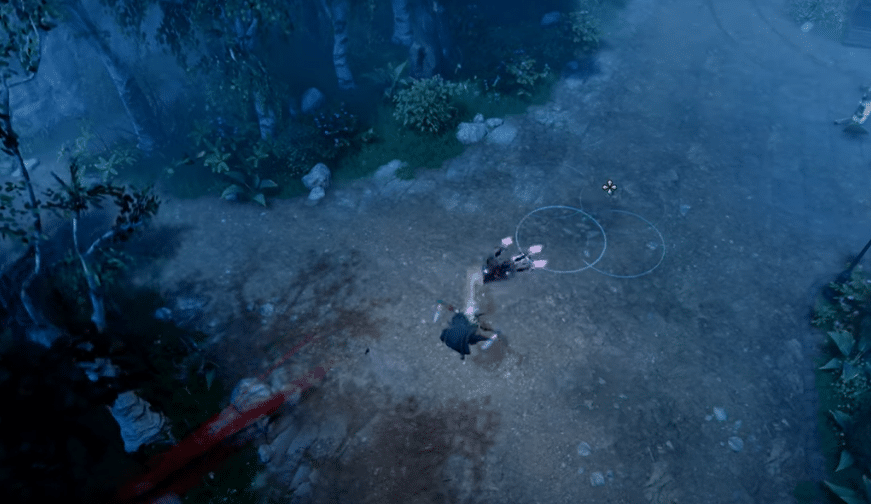 V Rising player using daggers
