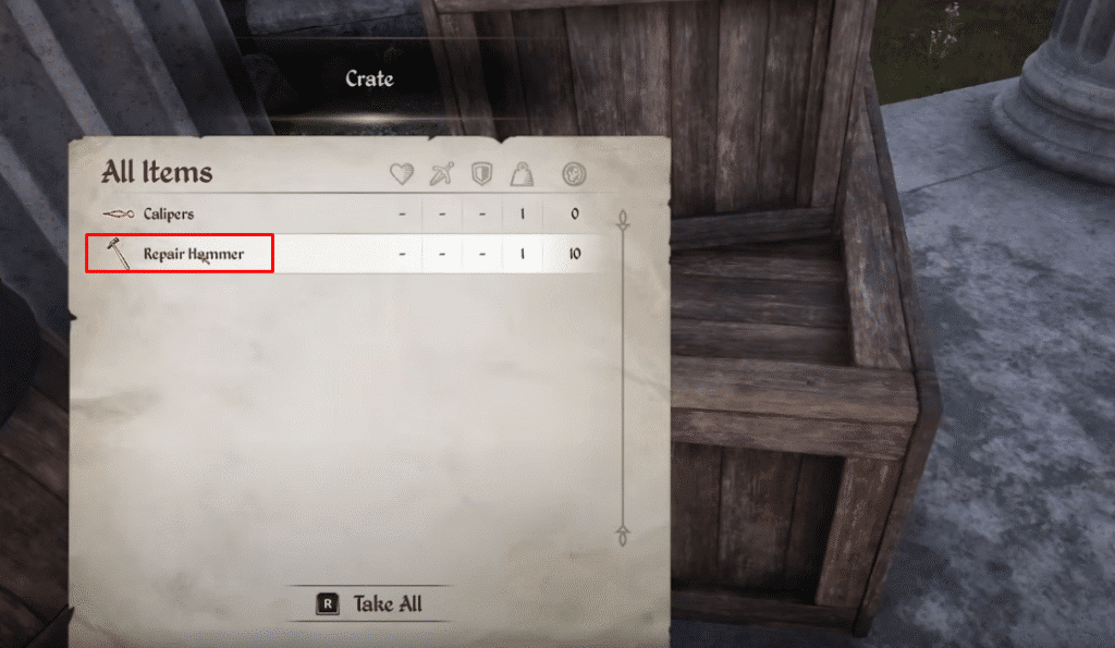 tes 4 oblivion remastered picking up repair hammers
