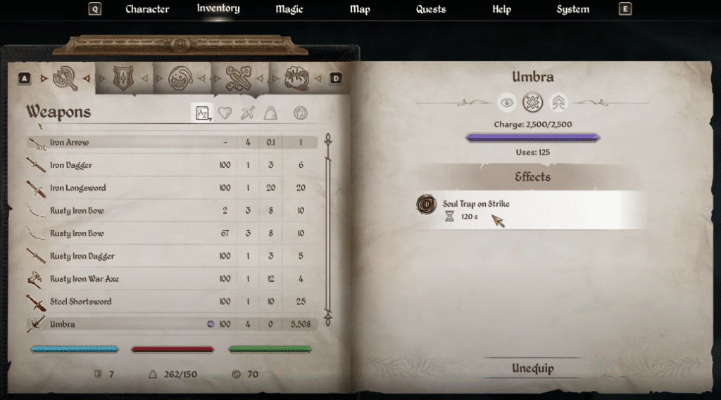 tes 4 oblivion remastered umbra enchanted effects