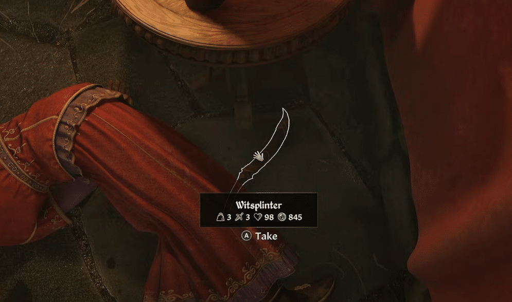 tes 4 oblivion remastered picking up the witsplinter