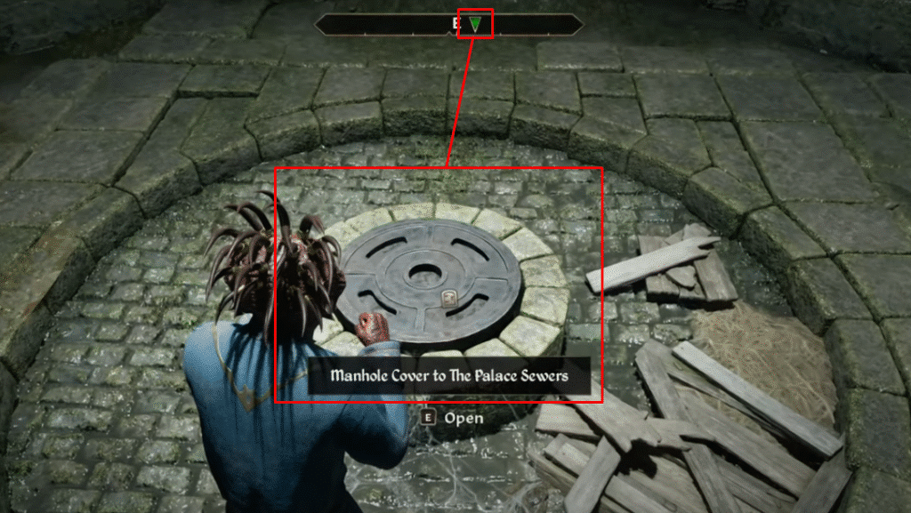 TES 4 oblivion remastered manhole cover