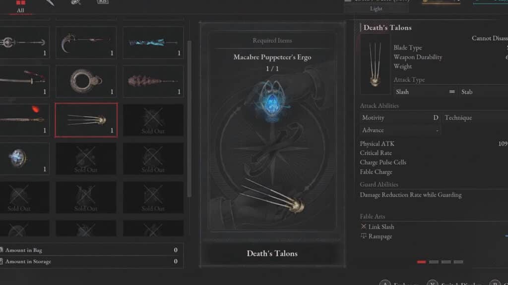 Death's Talons | Lies Of P: Overture - All Weapon & Legion Arm Locations - True Combat Gear Collector Trophy