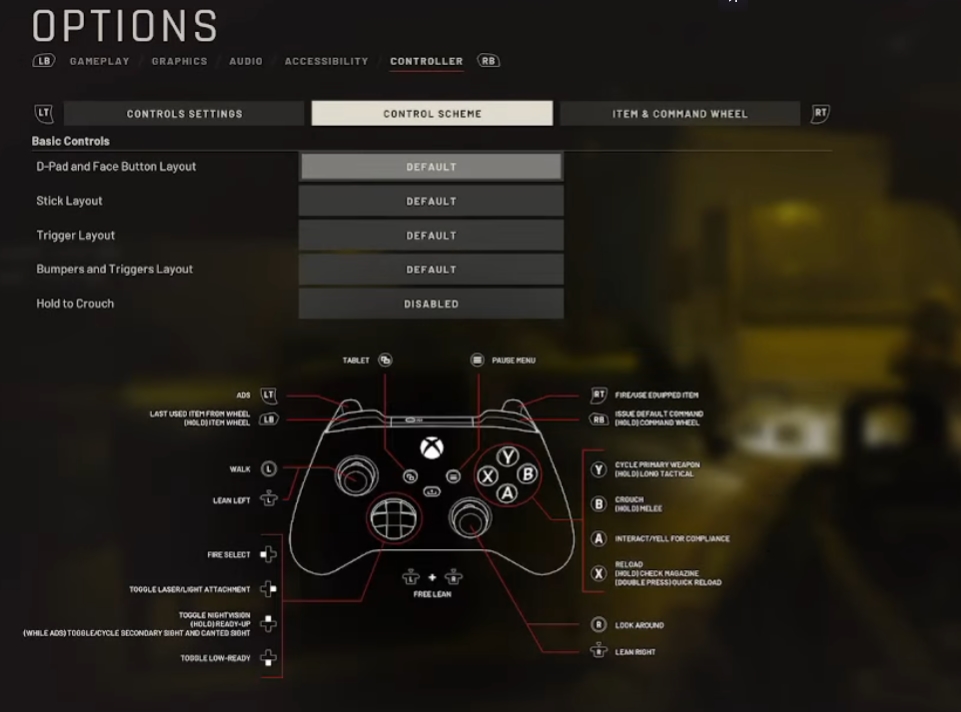 Ready or Not Controller Settings
