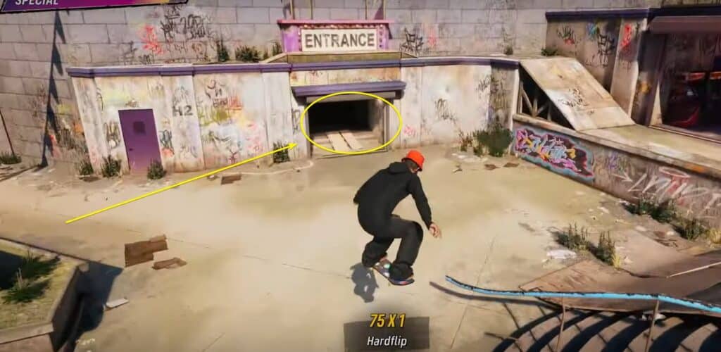 Castle entrance Tony Hawk Pro Skater 3+4