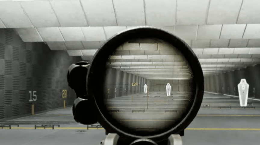 bf6 rifle in training range