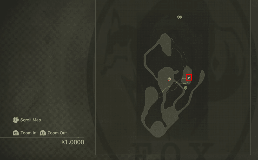 MGS map with NV location