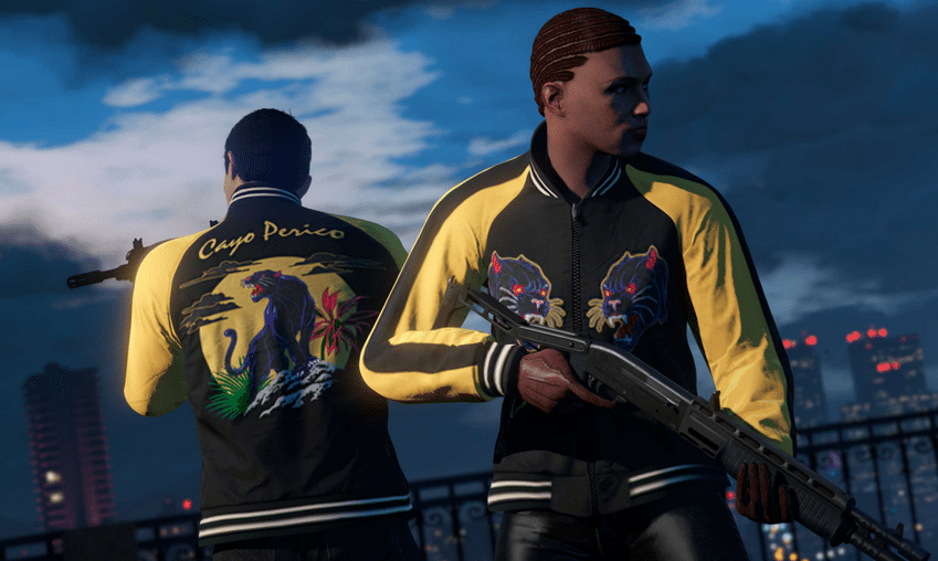gta 5 panther jacket