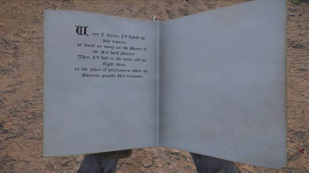 The strange riddle in KCD2