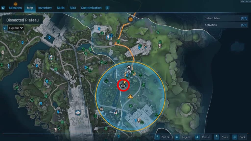 Location of the Arch of Inceptus in Borderlands 4