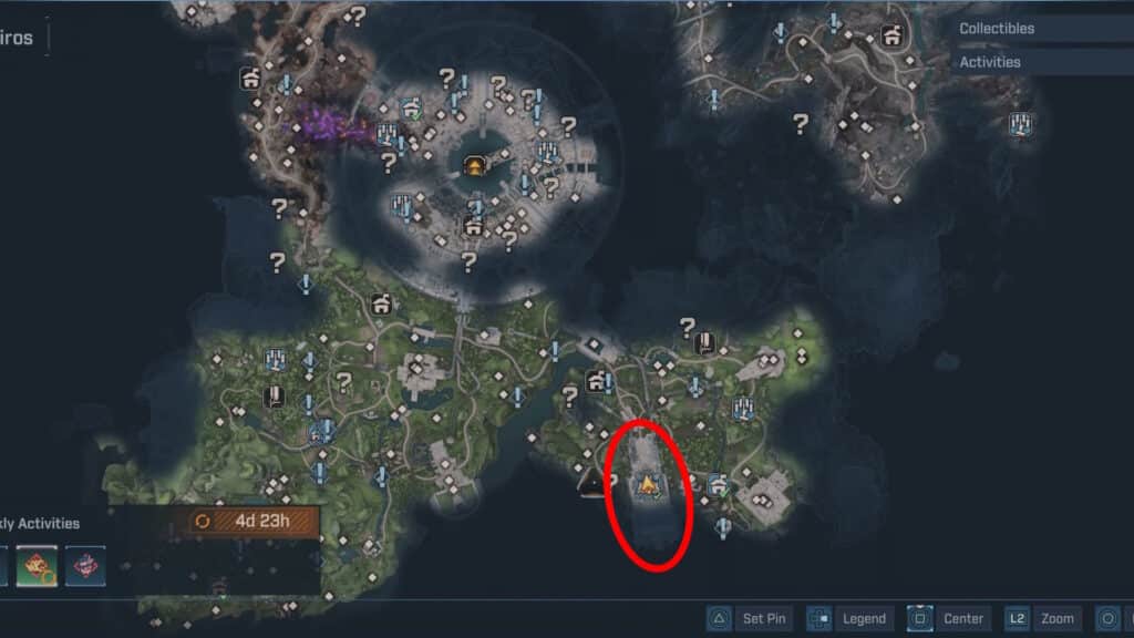 Fortress Indomita location in Borderlands 4