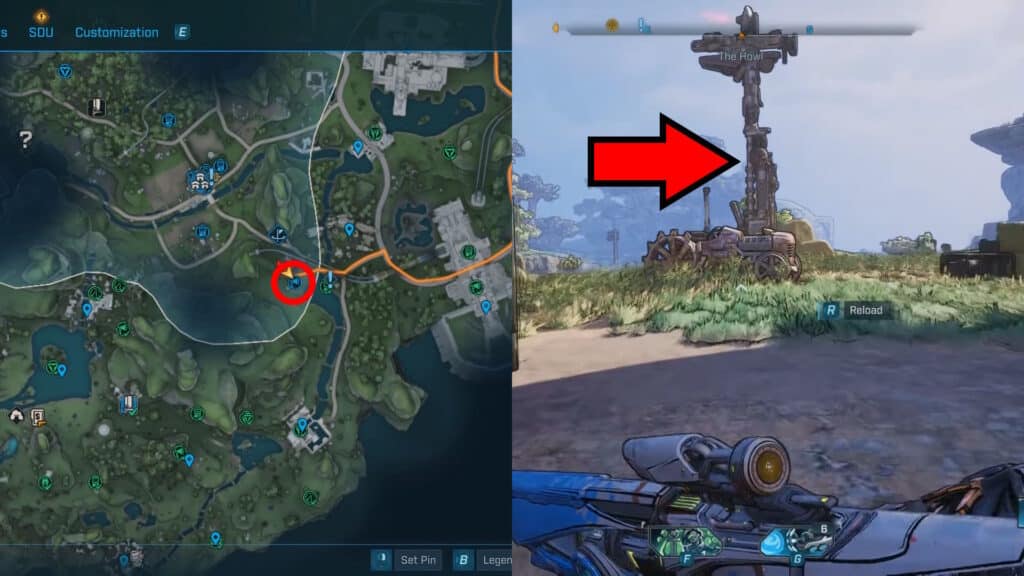 Southeastern Propaganda Speaker in The Howl | Borderlands 4