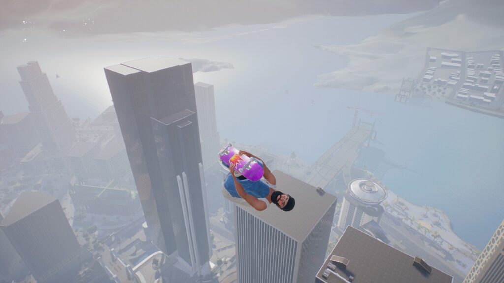 A player doing a Body Flip in Skate 4