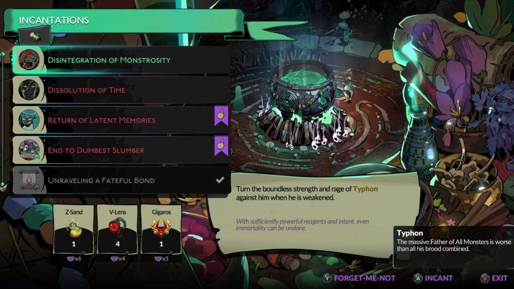 Disintegration of Monstrosity in Hades 2