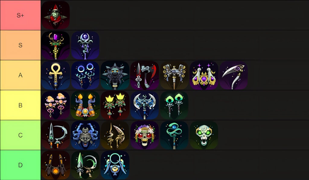 Hades 2: Best Weapon Aspect Tier List for 1.0