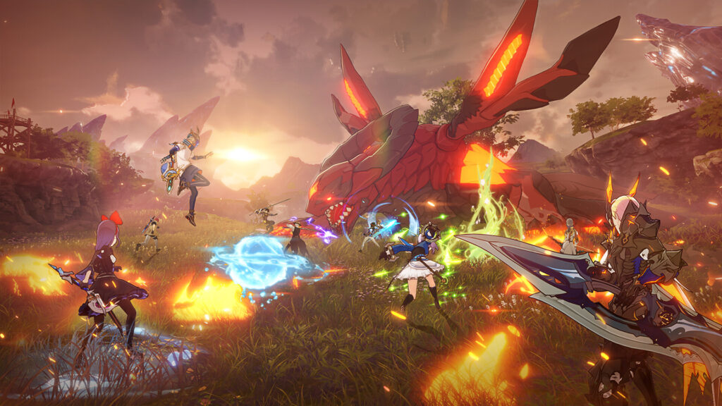 Combat promo shot | Blue Protocol: Star Resonance