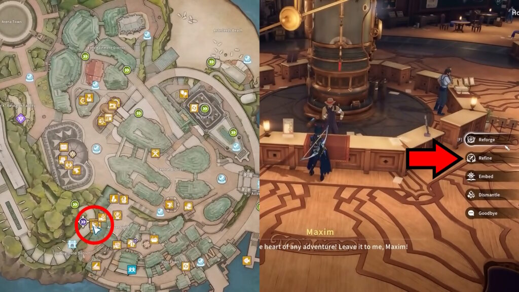 Gear Refine Location | Blue Protocol: Star Resonance