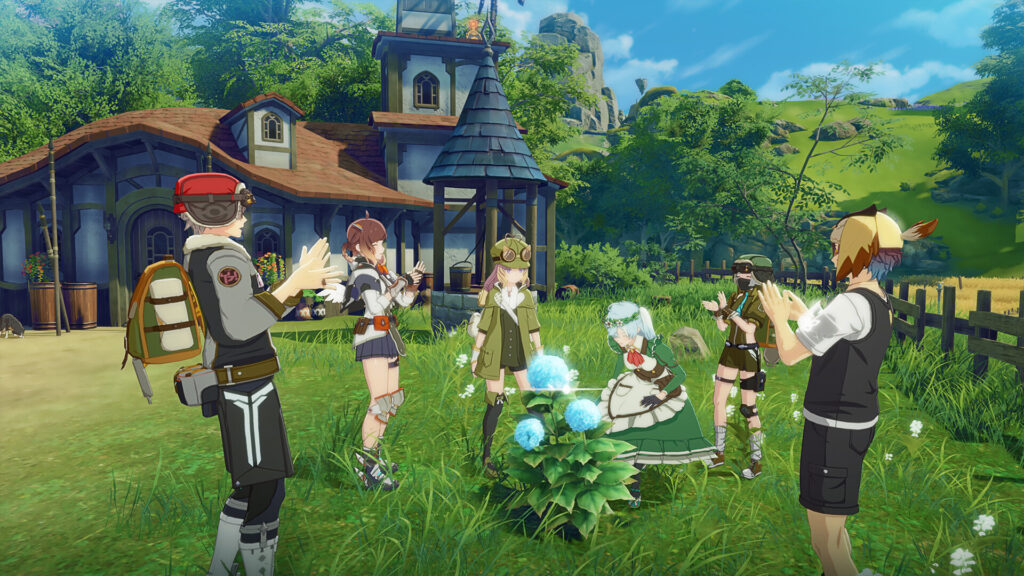 Various player characters converge | Blue Protocol: Star Resonance