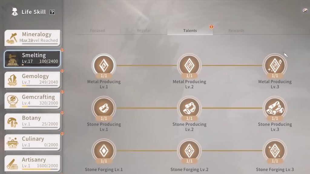 Smelting | Blue Protocol: Star Resonance