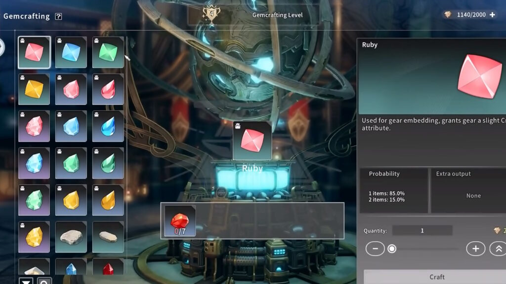 Gemcrafting | Blue Protocol: Star Resonance