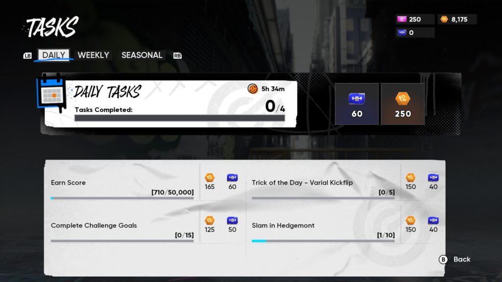 Skate Pass Tasks | Skate 4