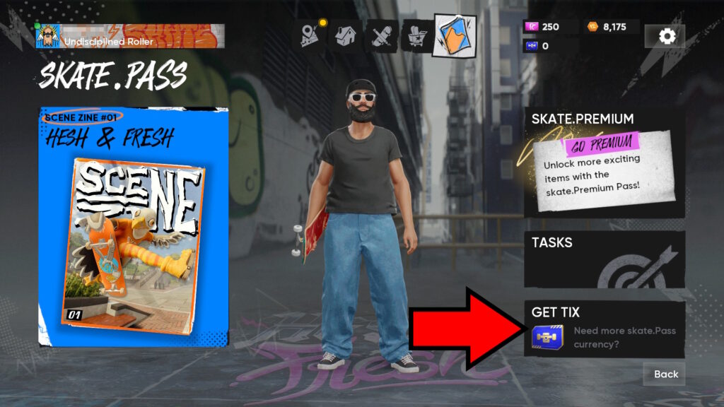 Pay for Tix | Skate 4