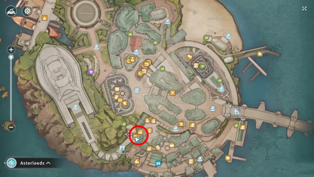 Artisan Guild location | Blue Protocol Star Resonance