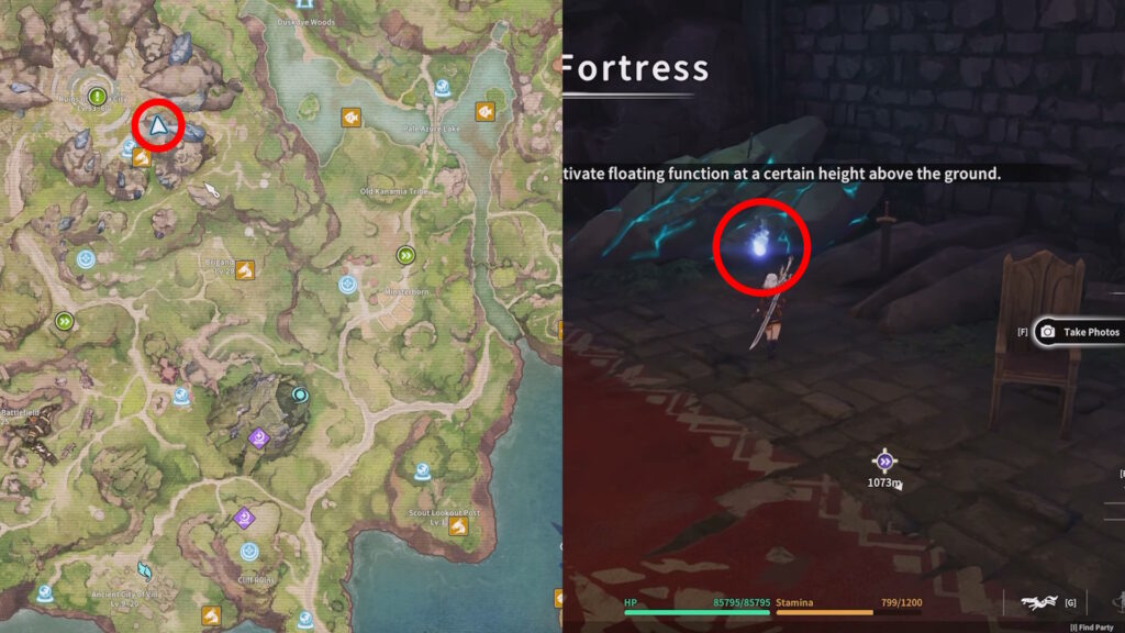Dark Mist Fortress Throne