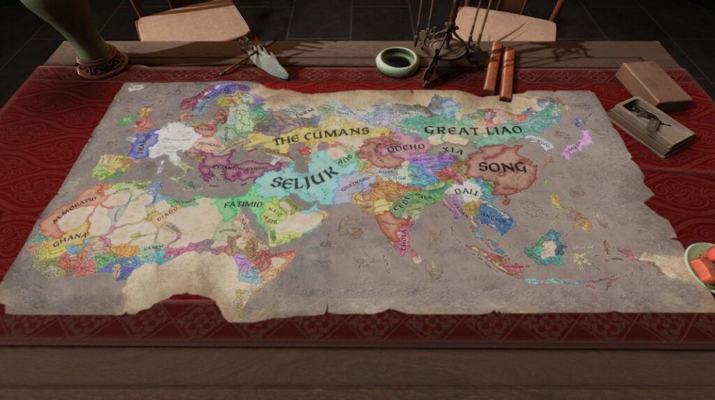 Crusader Kings 3 All Under Heaven new map