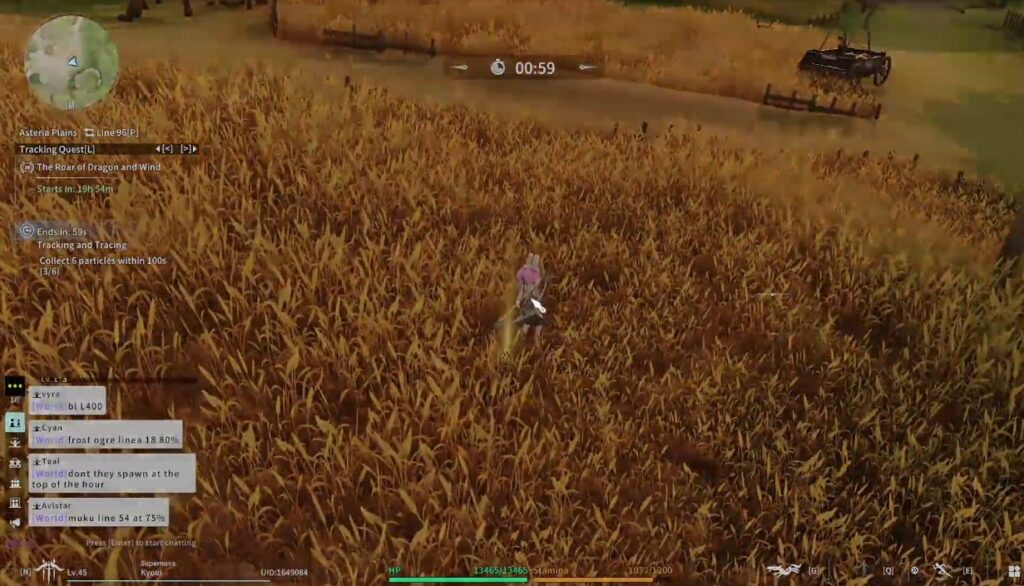 Grass fields with Blind Box
