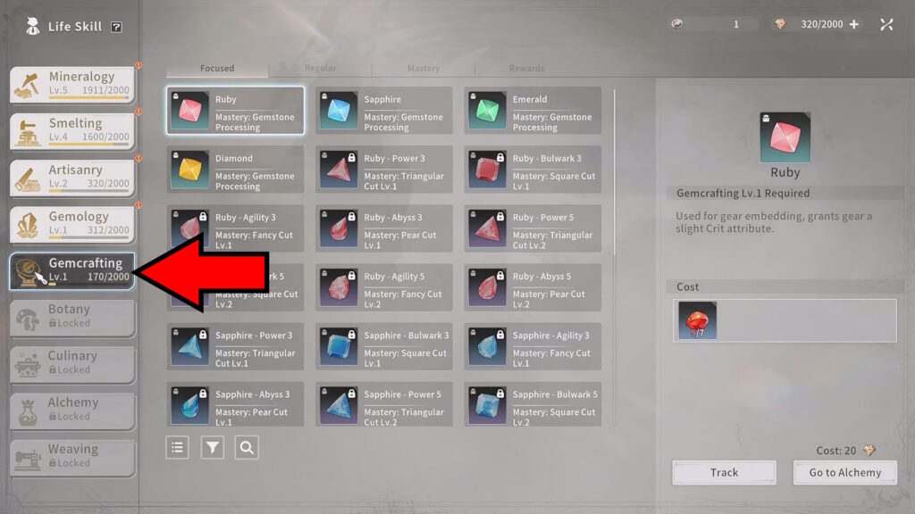 Gemcrafting Life Skill | Blue Protocol: Star Resonance