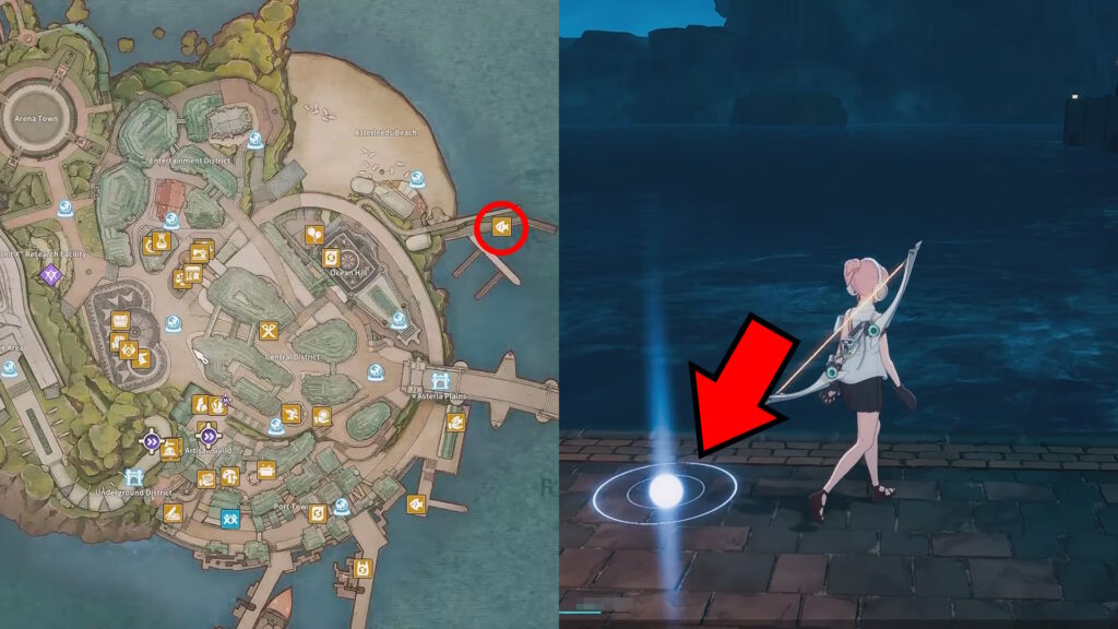 Tutorial Fishing Spot location | Blue Protocol: Star Resonance
