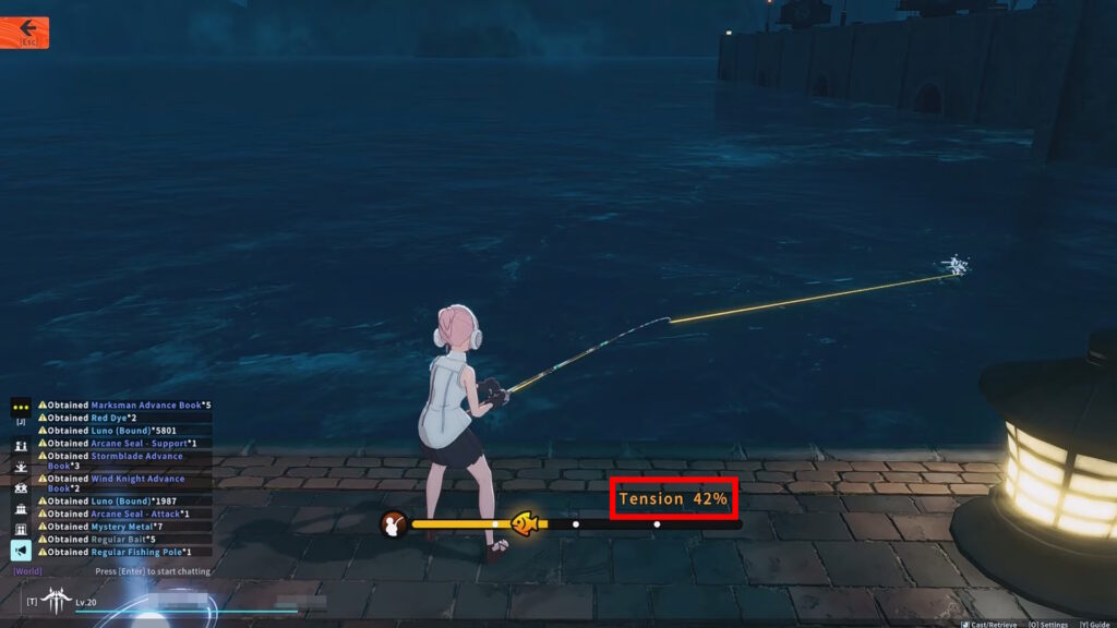 Fishing Tension | Blue Protocol: Star Resonance