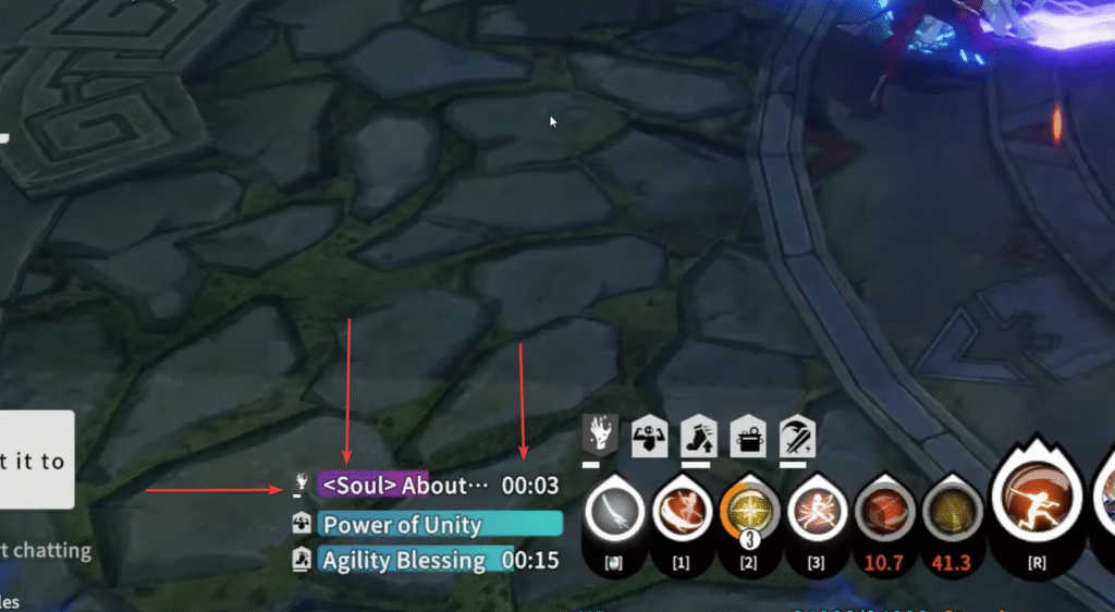 Soul Split on Buff Bar