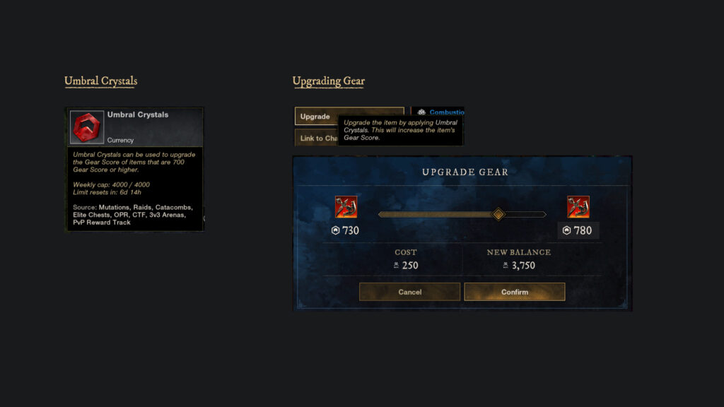 Upgrading Gear with Umbrals | New World: Aeternum Season 10
