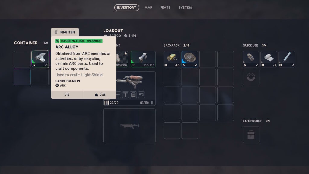 ARC Probe items | ARC Raiders
