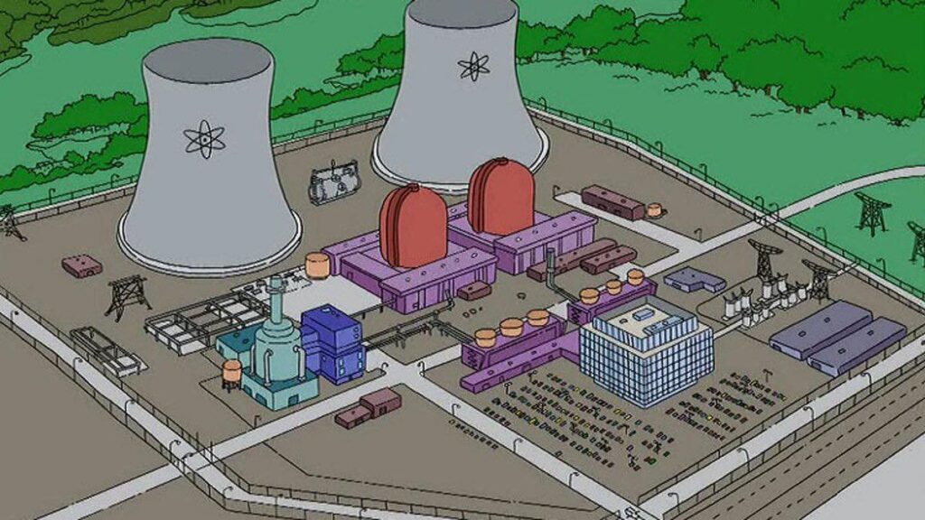 Power Plant the Simpsons