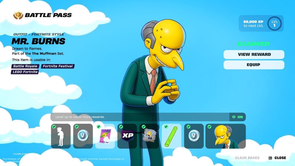 Simpsons x Fortnite Leak