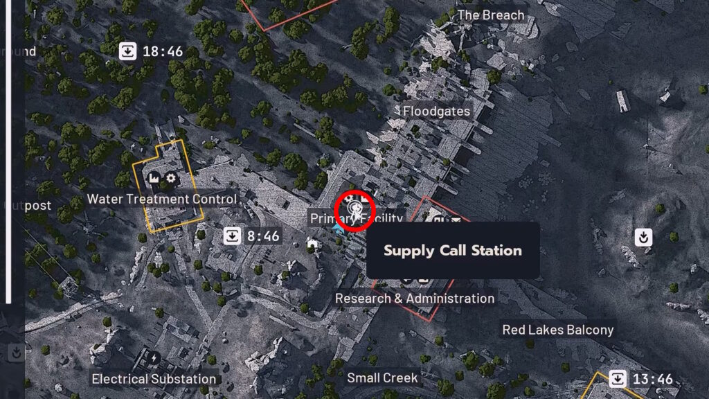 Supply Call Station icon example | ARC Raiders