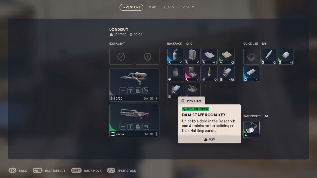 Dam Staff Room Key | ARC Raiders