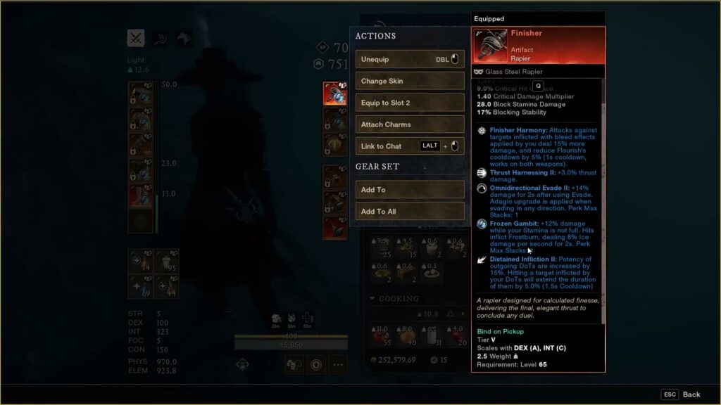 Finisher Artifact | New World: Aeternum