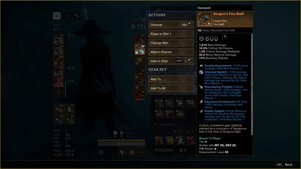 Legendary Fire Staff | New World: Aeternum